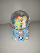 Load image into Gallery viewer, Precious Moments Musical Snowglobe By Enesco Boy W/Gumball Machine
