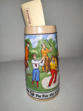 Charger l&#39;image dans la galerie, BUDWEISER Golf Par For The Course Beer Stein Mug 1992 Vintage
