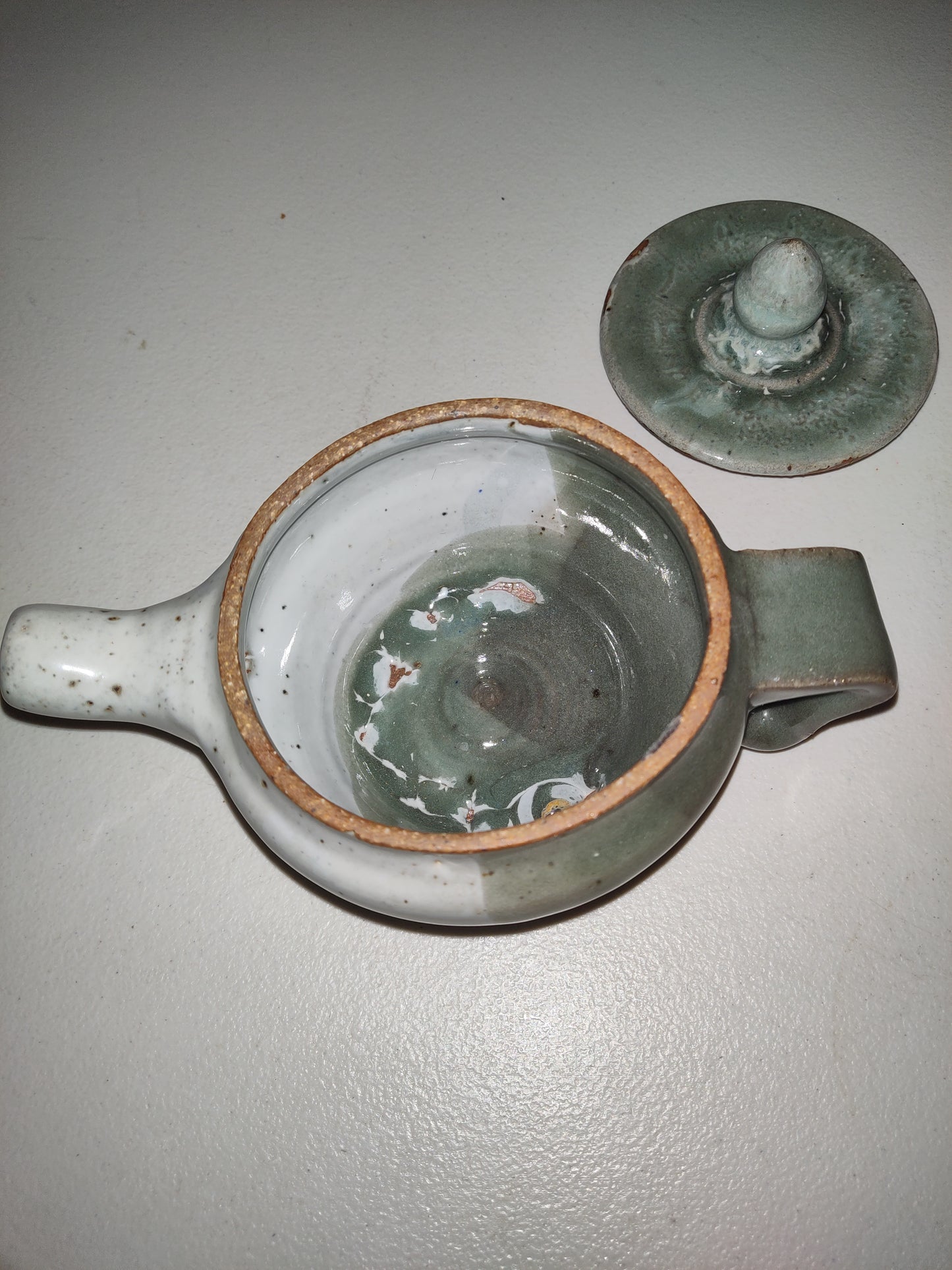 Handmade Studio Pottery Small  Teapot