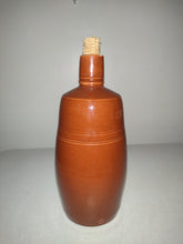 Load image into Gallery viewer, 1970s Portugal Red Vase Lancers Ceramic Wine Bottle
