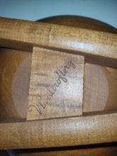 Cargar imagen en el visor de la galería, Woodcroftery Wheelbarrow Wood Signed Nut Bowl
