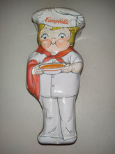 Indlæs billede til gallerivisning Campbell&#39;s Soup Chef Tin Box - Vintage 1998
