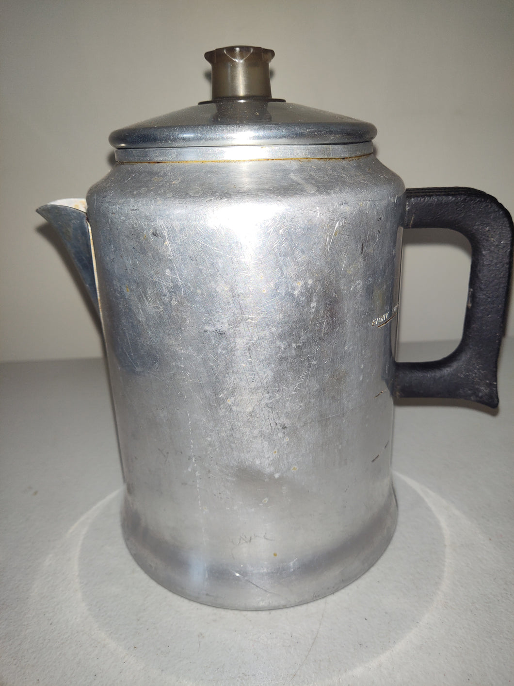 Vintage 8 Cup Aluminum Coffee Pot ~ Powerless Coffee