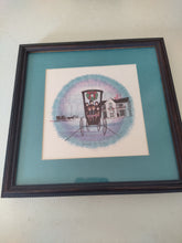 Lade das Bild in den Galerie-Viewer, P Buckley Moss Christmas at Home 1994 Framed Numbered Signed Carriage Children
