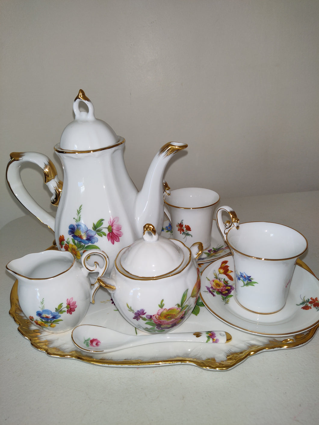 Vintage Porcelain Tea Set