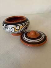 Load image into Gallery viewer, Vintage C Murillo Panama Hand Painted Art Pottery Trinket Bowl
