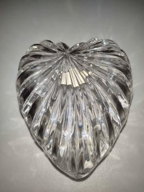 Crystal Zajecar Trinket Dish