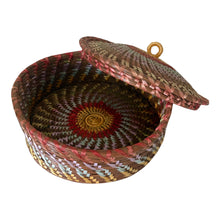 Load image into Gallery viewer, Vintage Pine Needle coiled Basket
