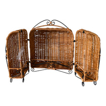Load image into Gallery viewer, Princess House Hide-Away Cabinet Basket. Vintage. Used See Pictures For Details
