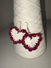 Load image into Gallery viewer, Heart  Valentine Earrings
