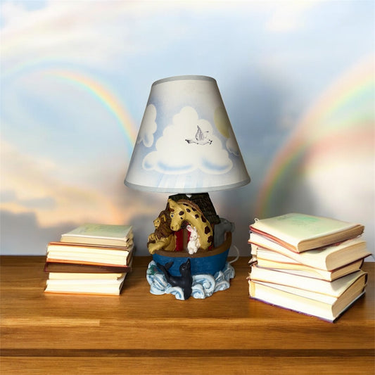 1993 Noah’s Ark nursery lamp