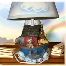 Load image into Gallery viewer, 1993 Noah’s Ark nursery lamp
