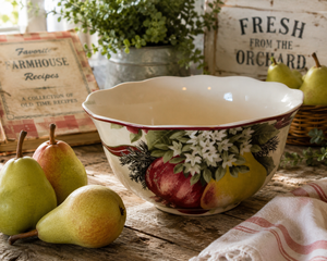 222 Fifth Yuletide Celebration Decorative Bowl