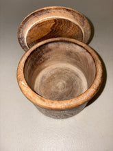 Load image into Gallery viewer, Vintage Wooden India Carved Round Trinket Tobacco Box
