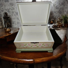Load image into Gallery viewer, Vintage Decoline Handmade Jewelry/Trinket Box

