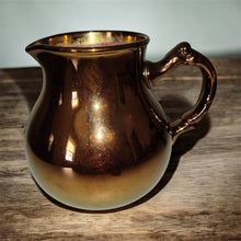 Load image into Gallery viewer, Vintage Gibson Burslem Copper Luster Ceramic Pitcher

