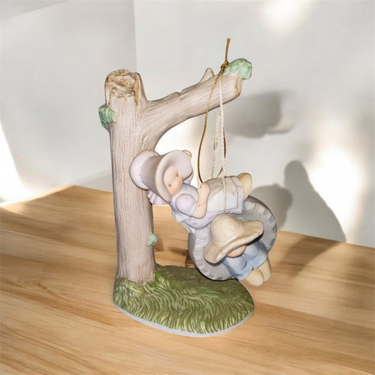 Masterpiece Home Interiors 8985 Grandpas Tree Swing Tire Swing 1998 VTG RARE HTF
