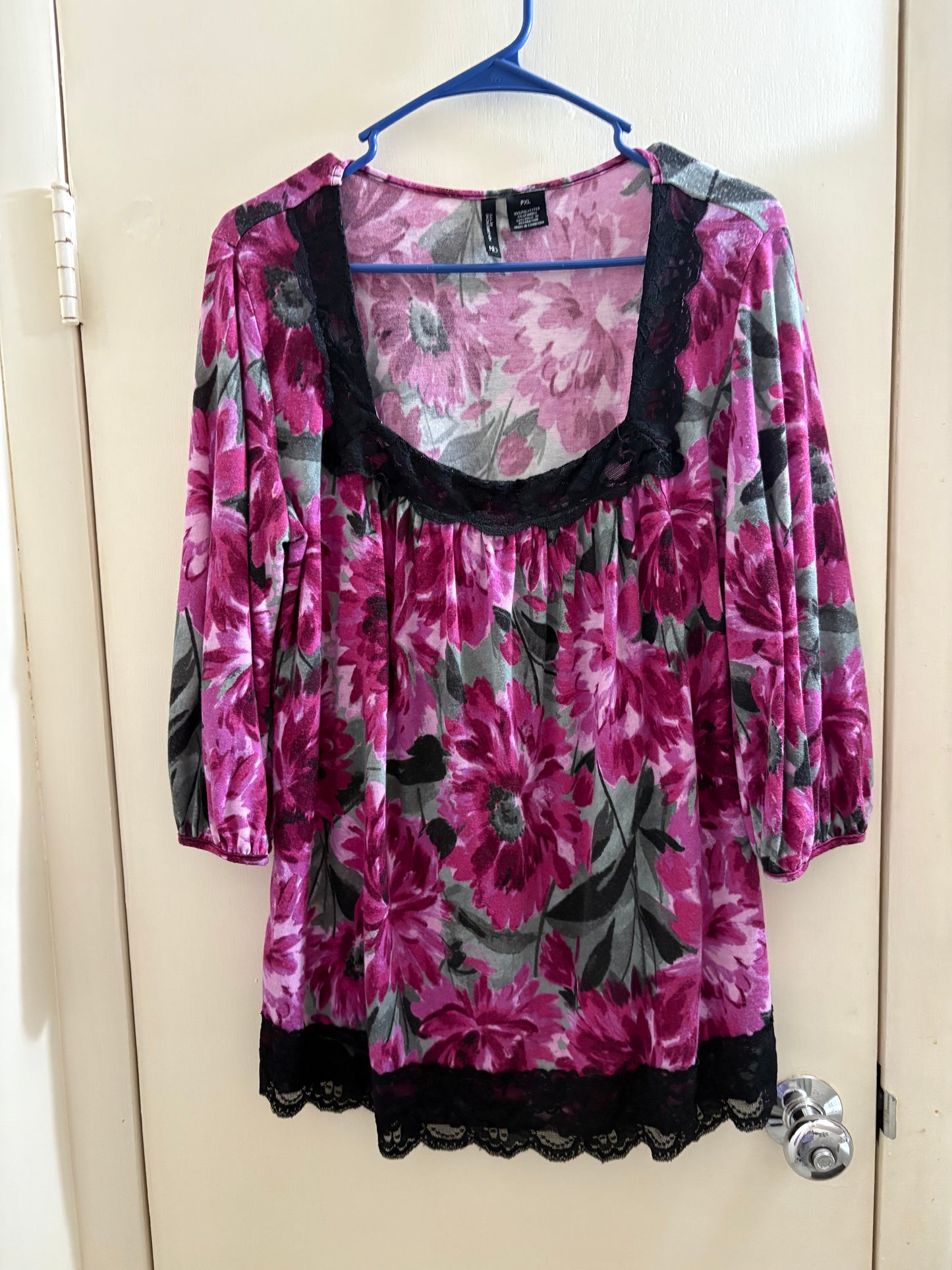 Jersey floral New Direction. Talla pequeña y grande