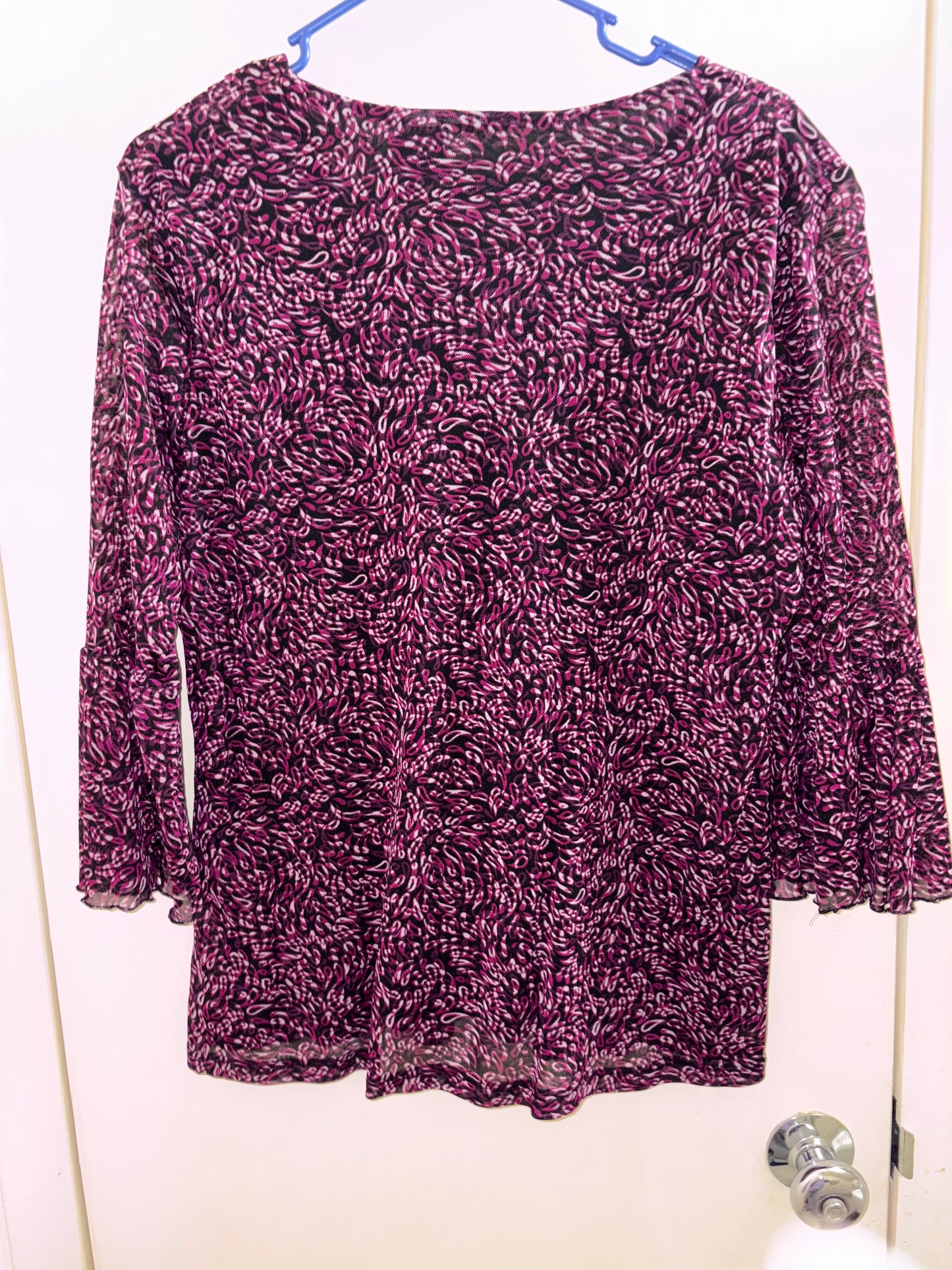 Worthington Top Extra Large 3/4 Bell Sleeves