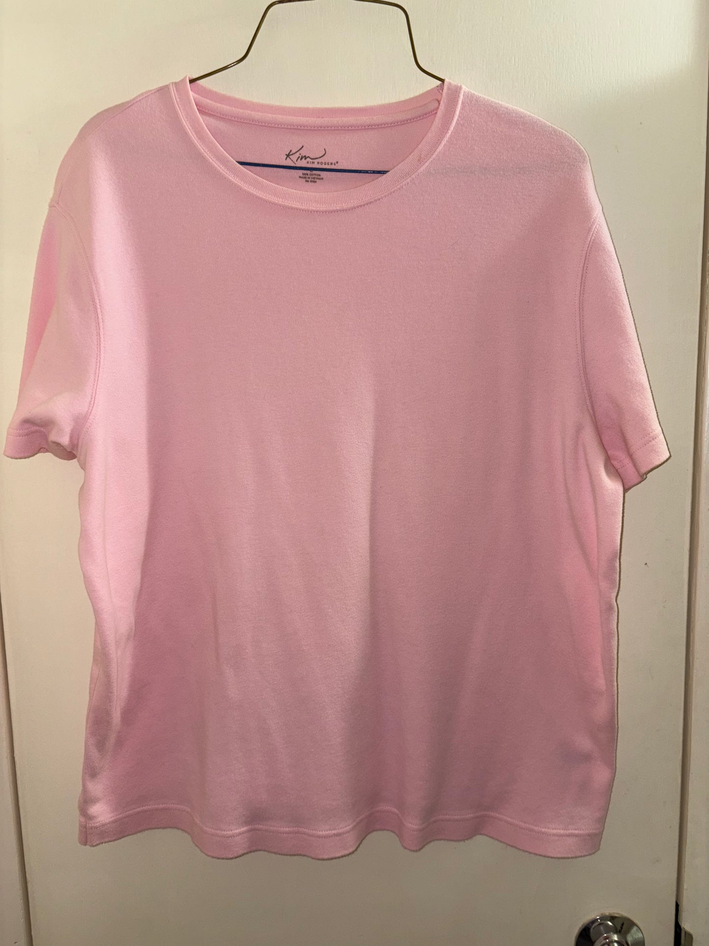 Kim Rogers Pink Short Sleeve Tee
