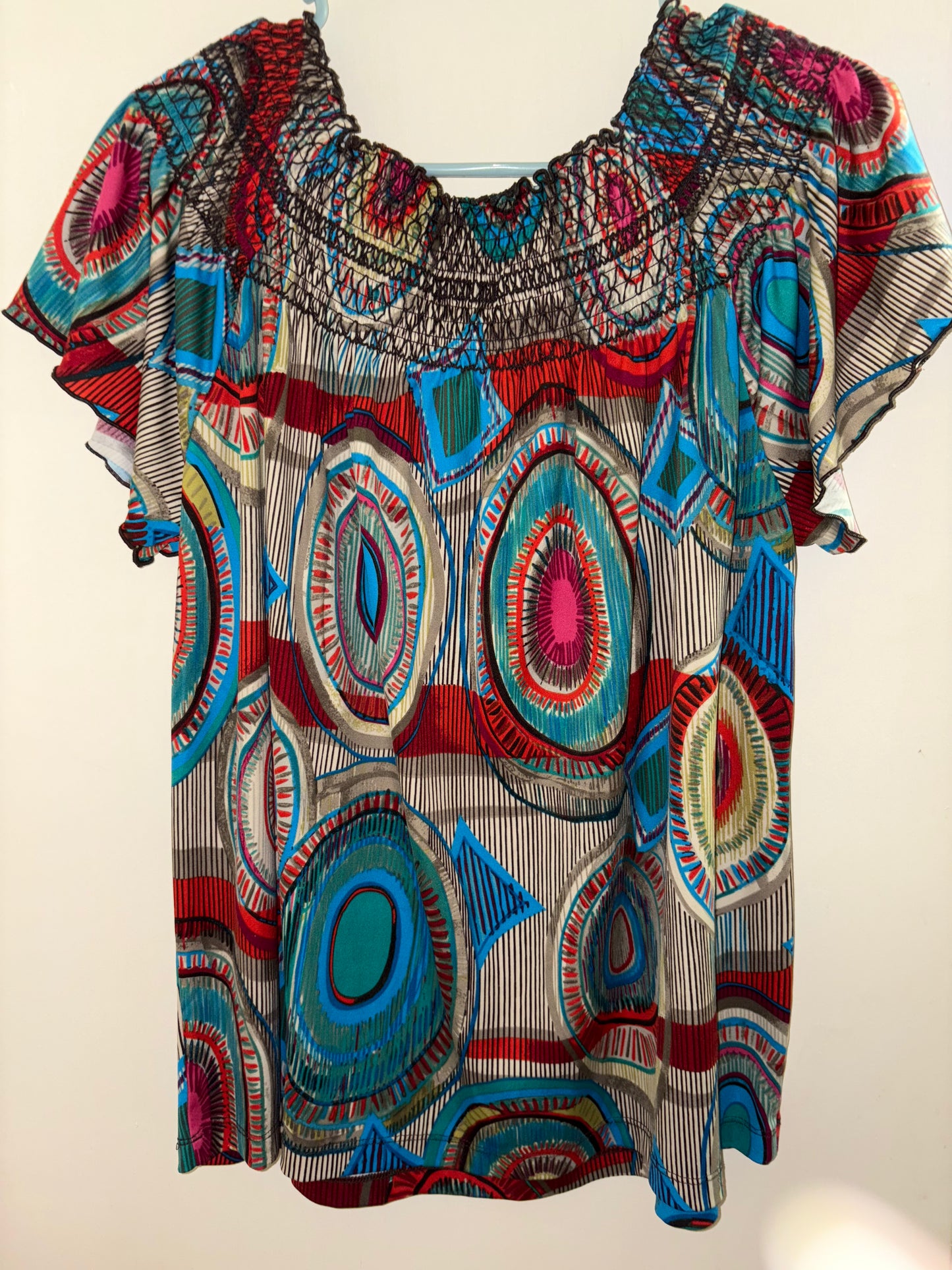 Requirements Peasant Style Blouse. Size Large