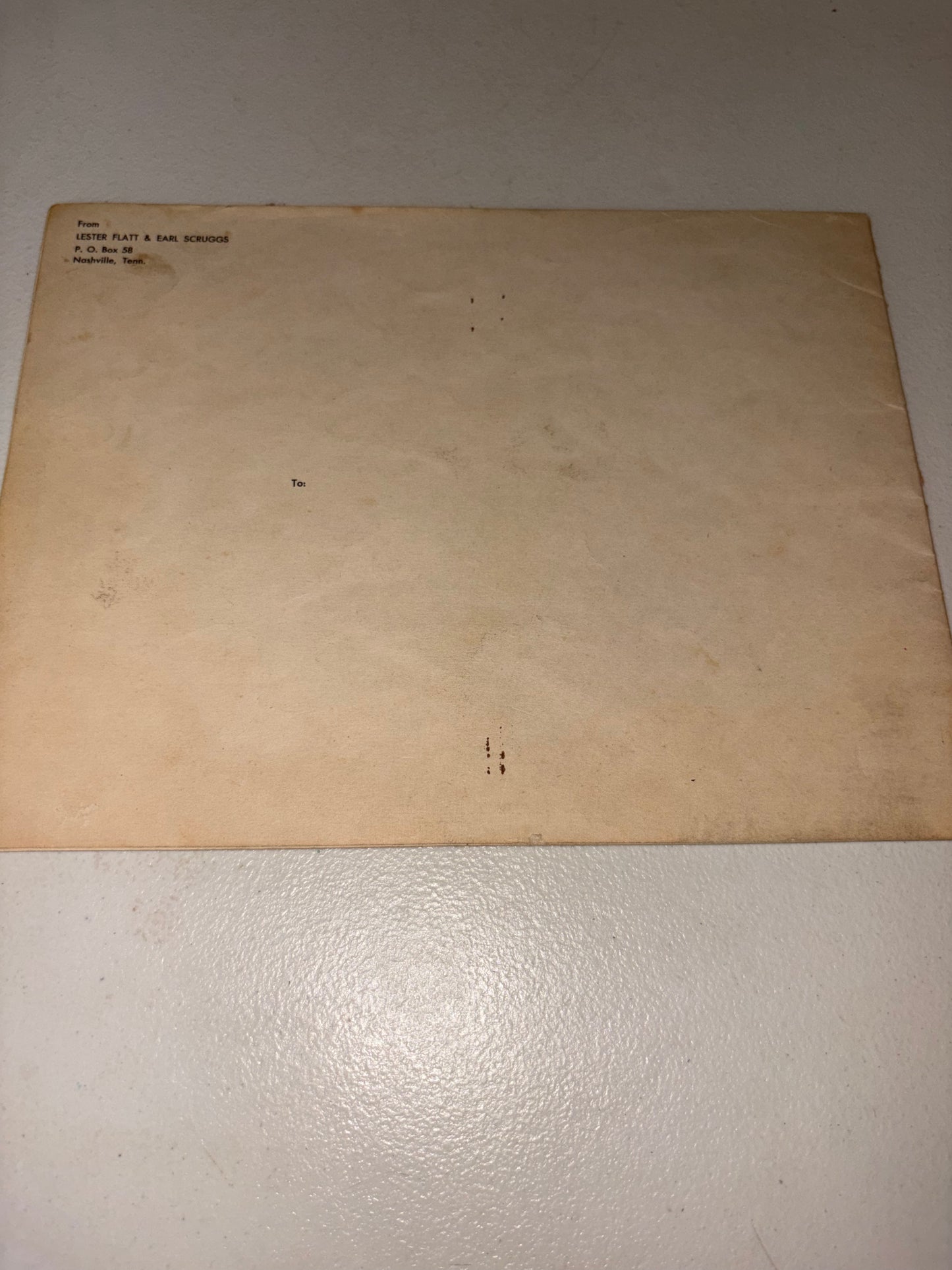 1958 Flatt & Scruggs “Picture Album – Hymn and Songbook”