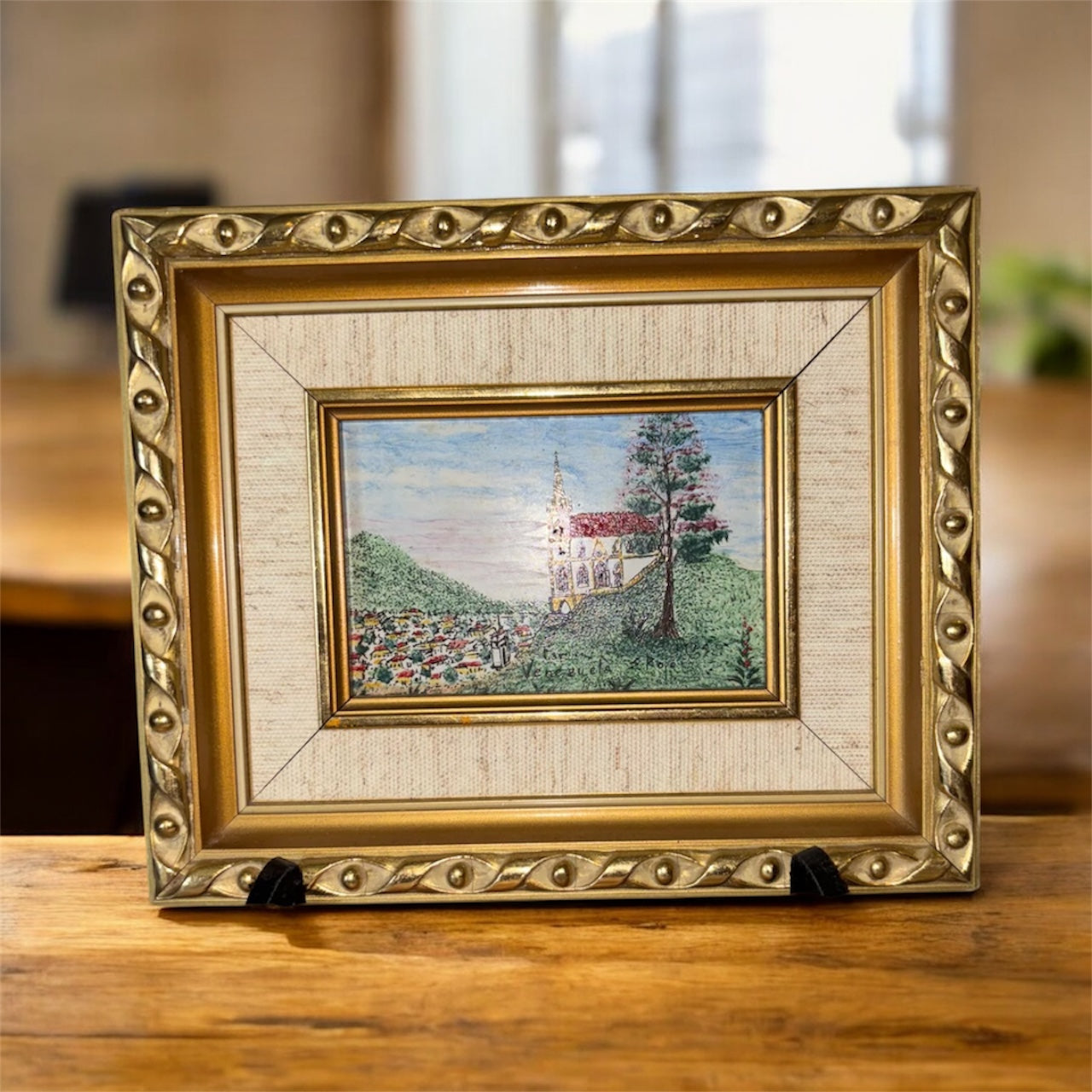 Vintage Eustasio Painting