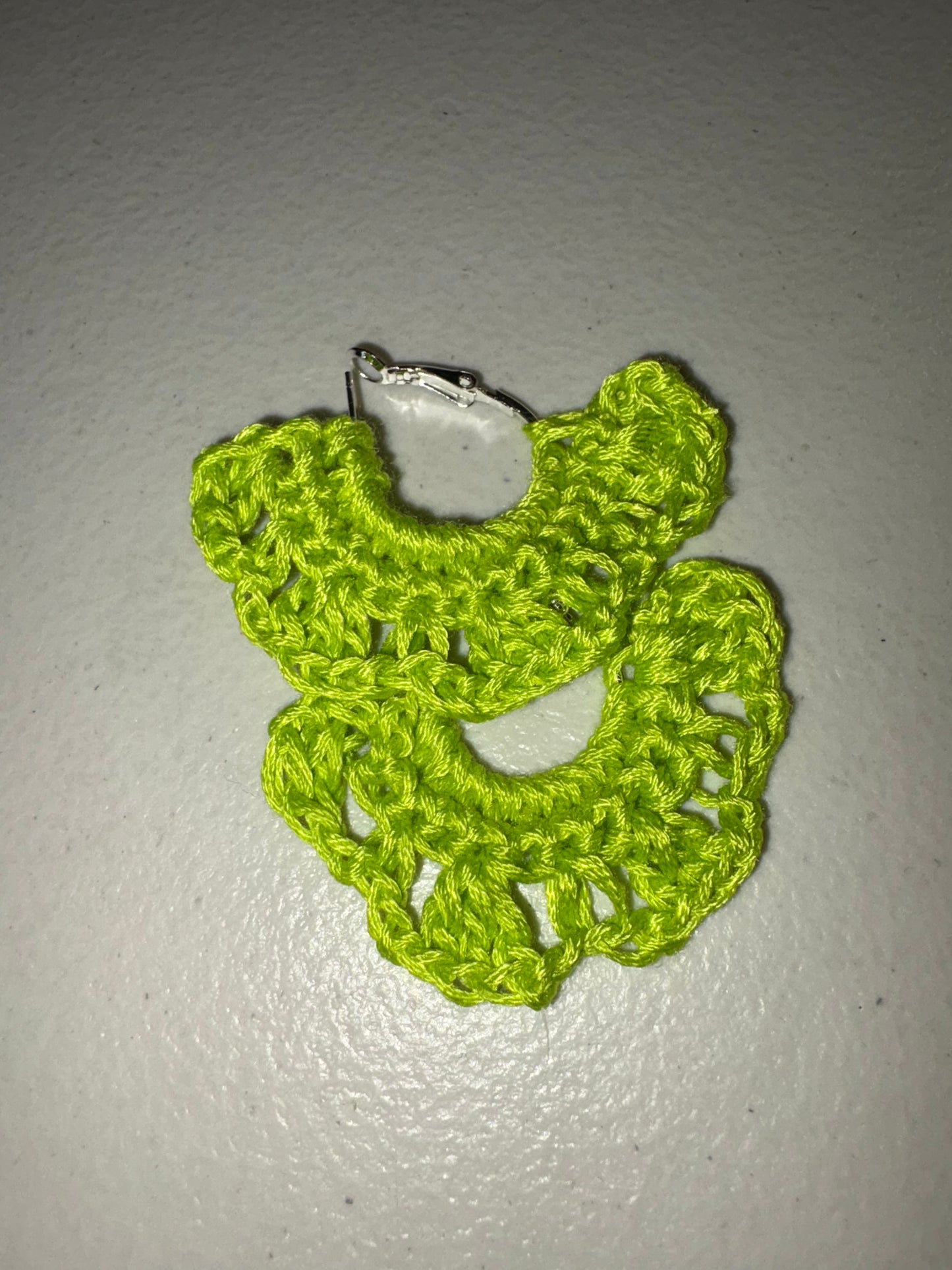 Small Bohemian Crochet Earrings
