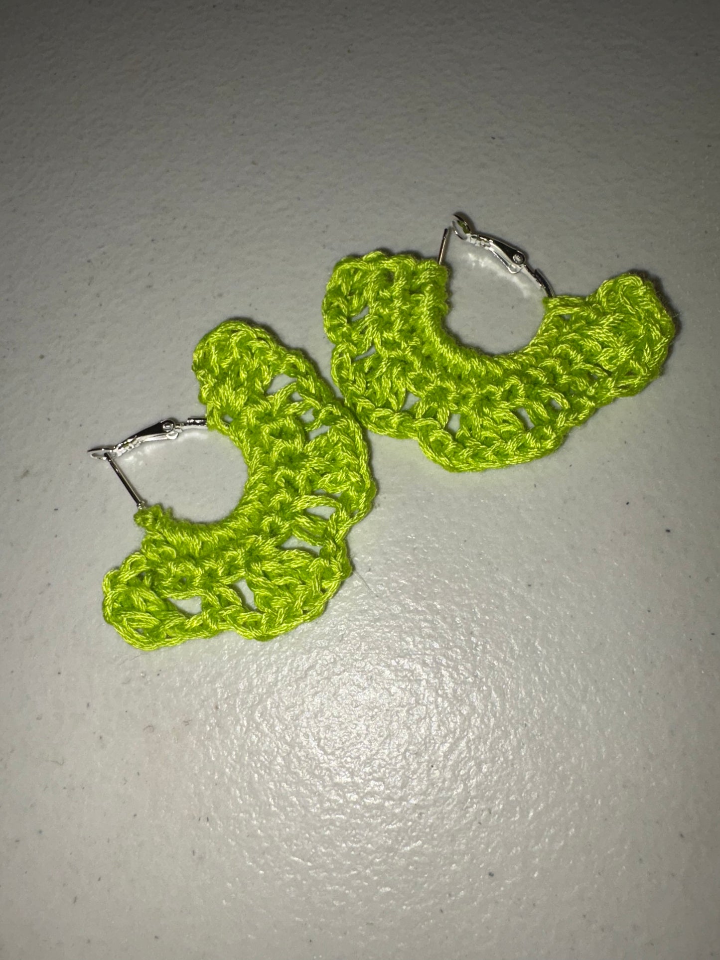 Small Bohemian Crochet Earrings