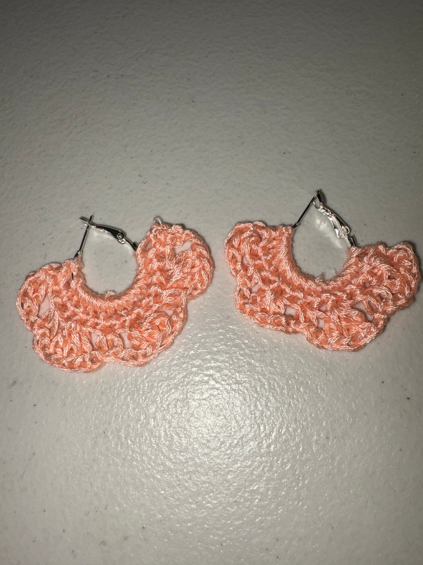 Small Bohemian Crochet Earrings