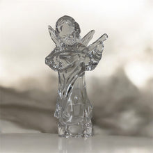Load image into Gallery viewer, Fine Crystal Angelic Mandolin Player
