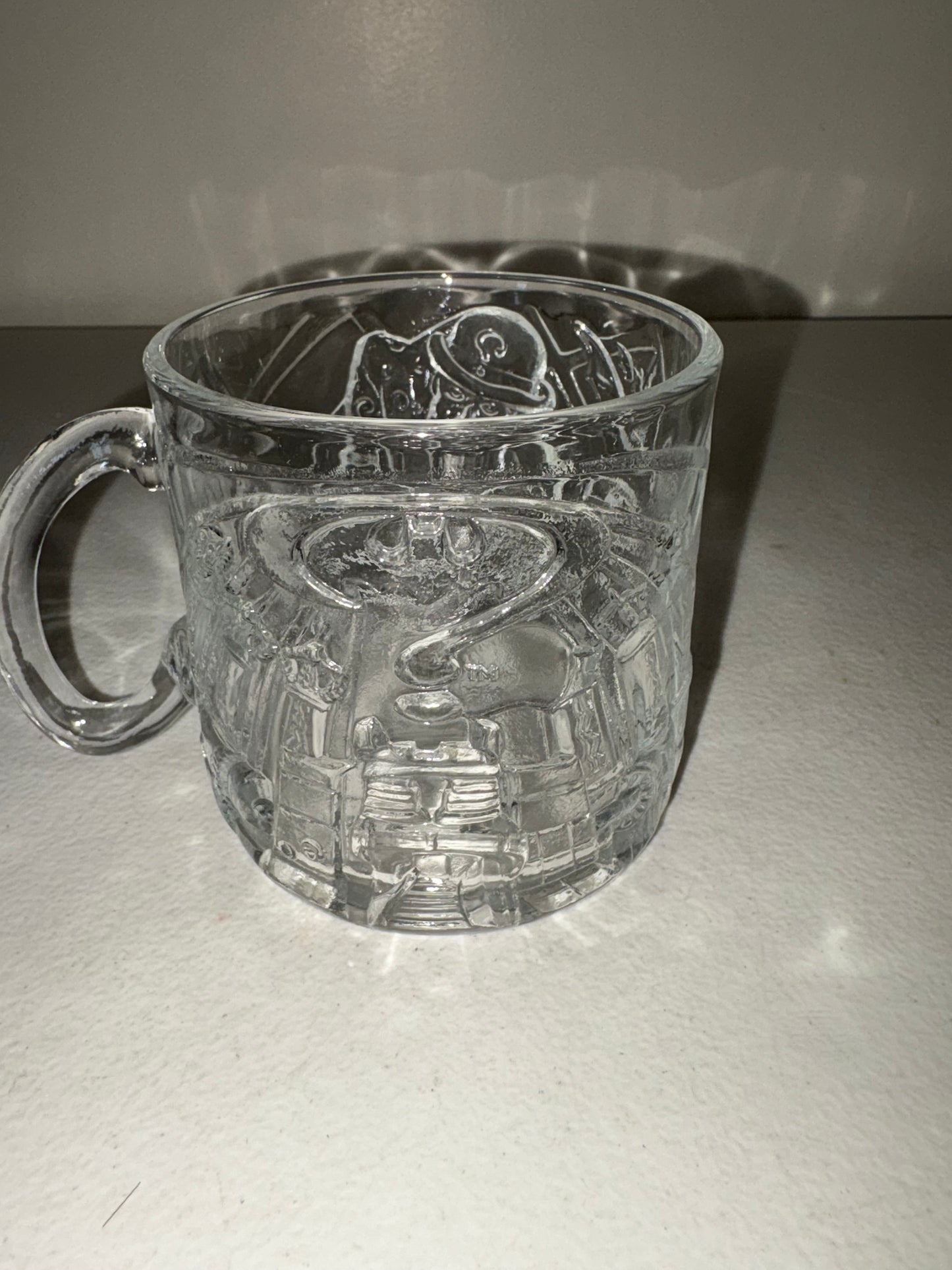 Vintage 1995 McDonalds Batman Forever Riddler Glass Mug