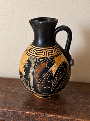 Firenze-Marked Classical-Style Ceramic Jug – 5 Inches