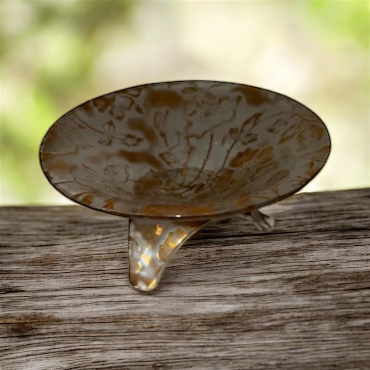Compota de caramelo de hoja de oro