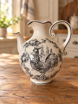 Vintage Rooster pitcher