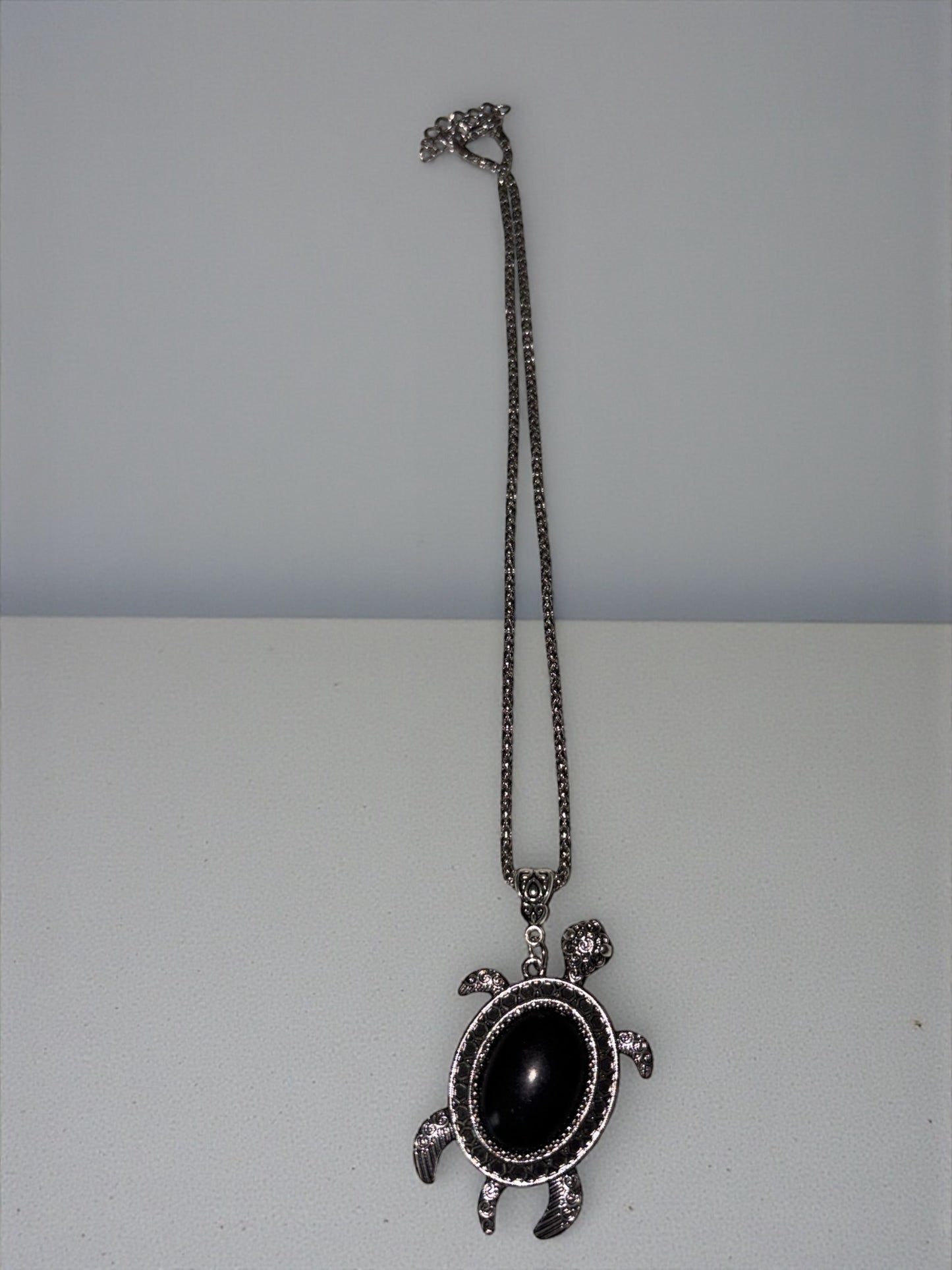 Turtle  Pendant Charm / 18"+2"(chain) Chain Necklace