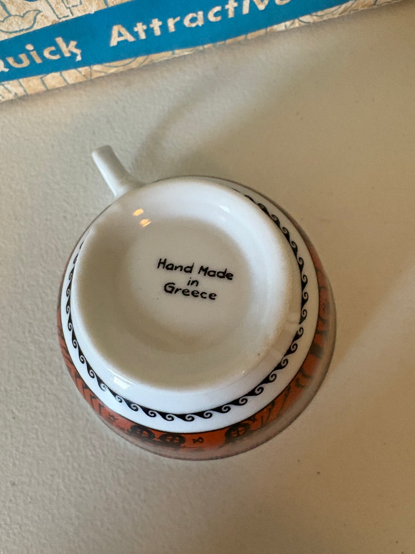Vintage Greek Tea Set.