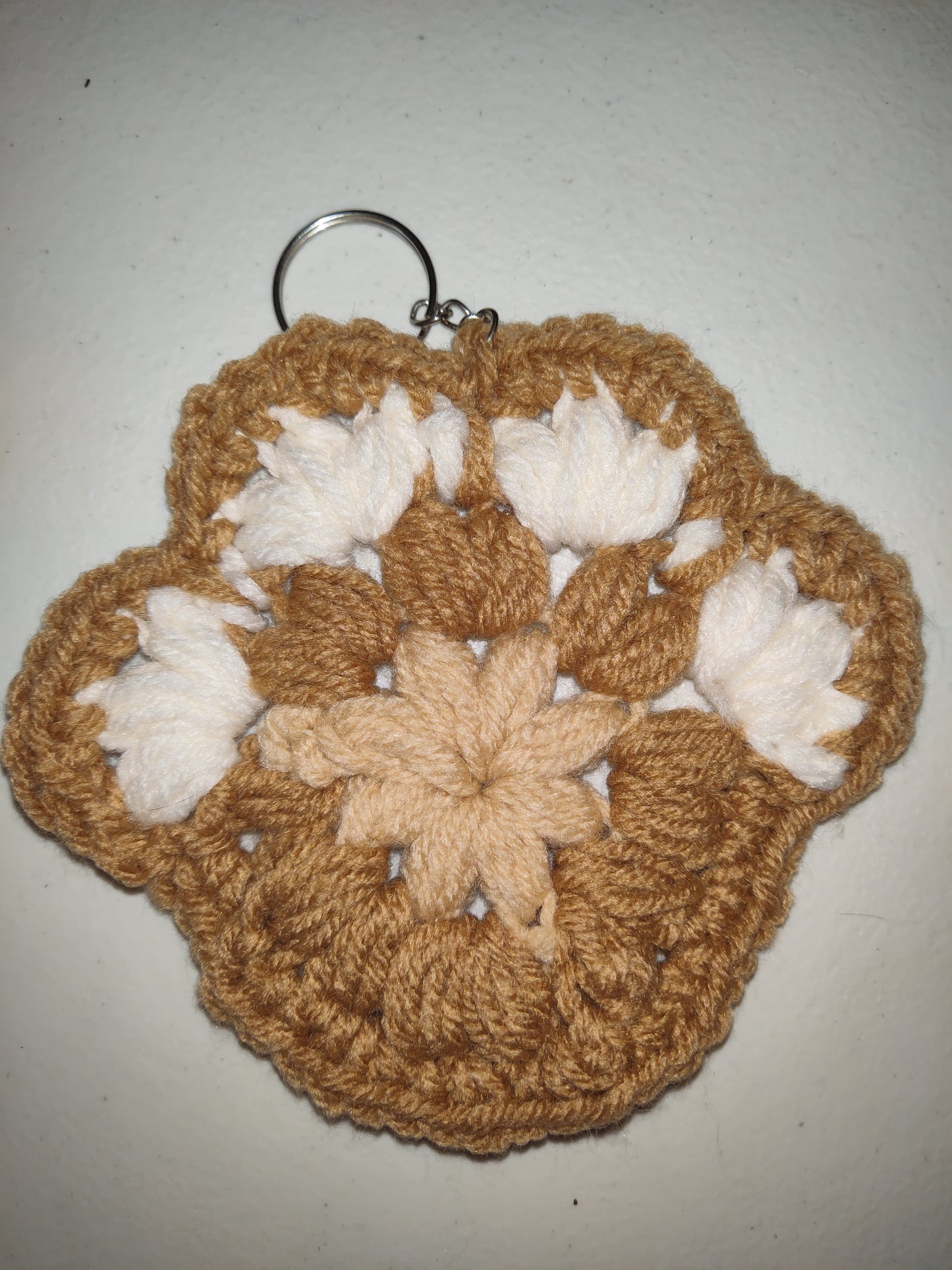 Handmade Puppy Paw Print Keychains
