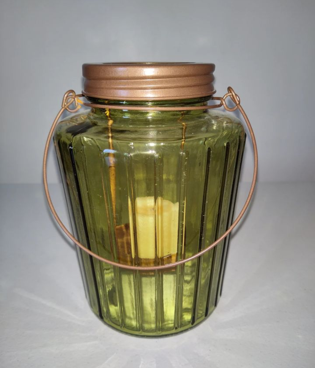 Large Votive Or Tealight  Jar Glass Lantern