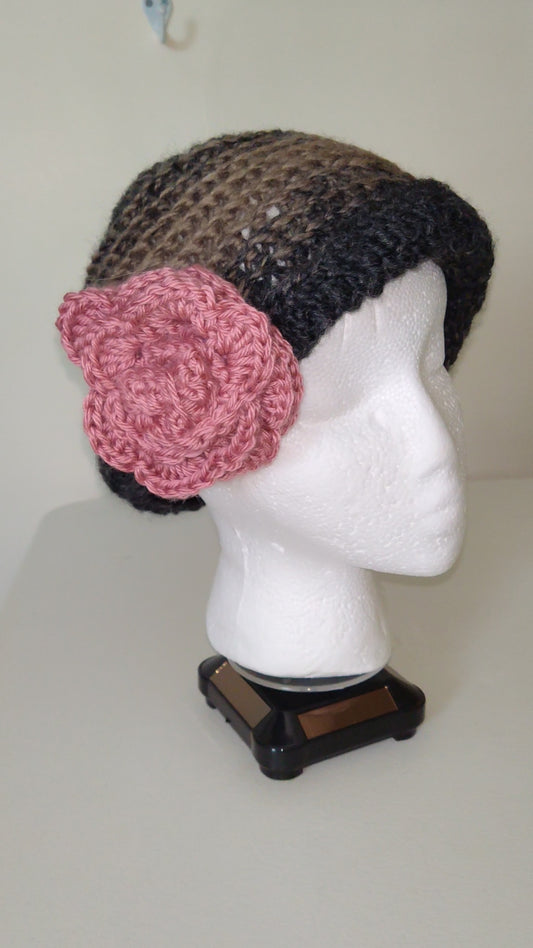 Sombrero de crochet hecho a mano estilo años 30