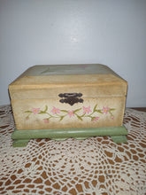 Load image into Gallery viewer, Vintage Decoline Handmade Jewelry/Trinket Box
