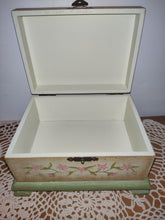 Load image into Gallery viewer, Vintage Decoline Handmade Jewelry/Trinket Box
