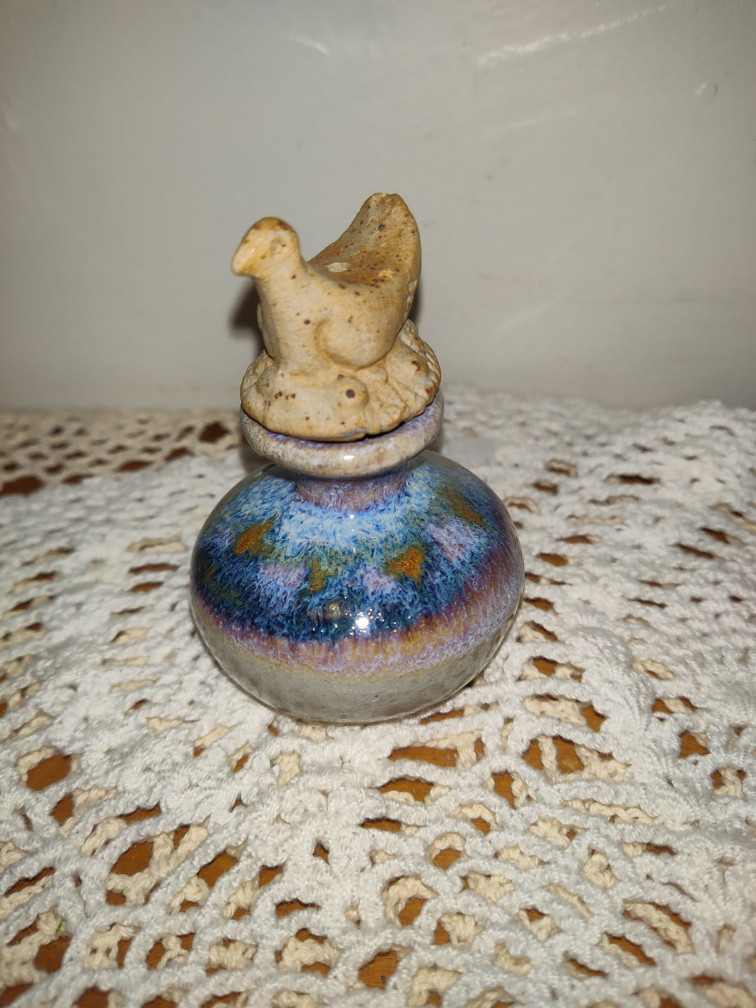 Small Pottery Oil Burner