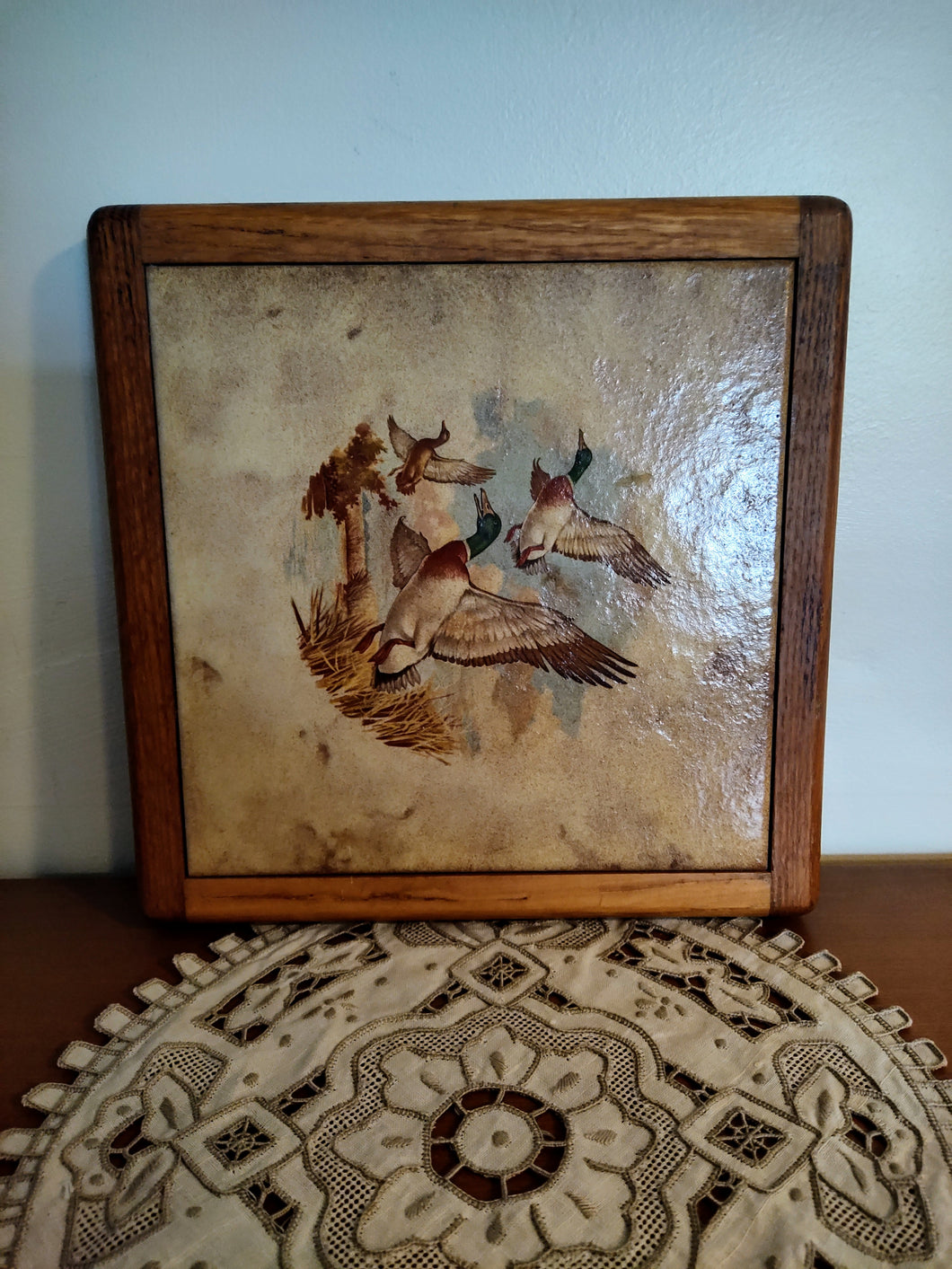 Vintage Mallard Oak Cutting Board