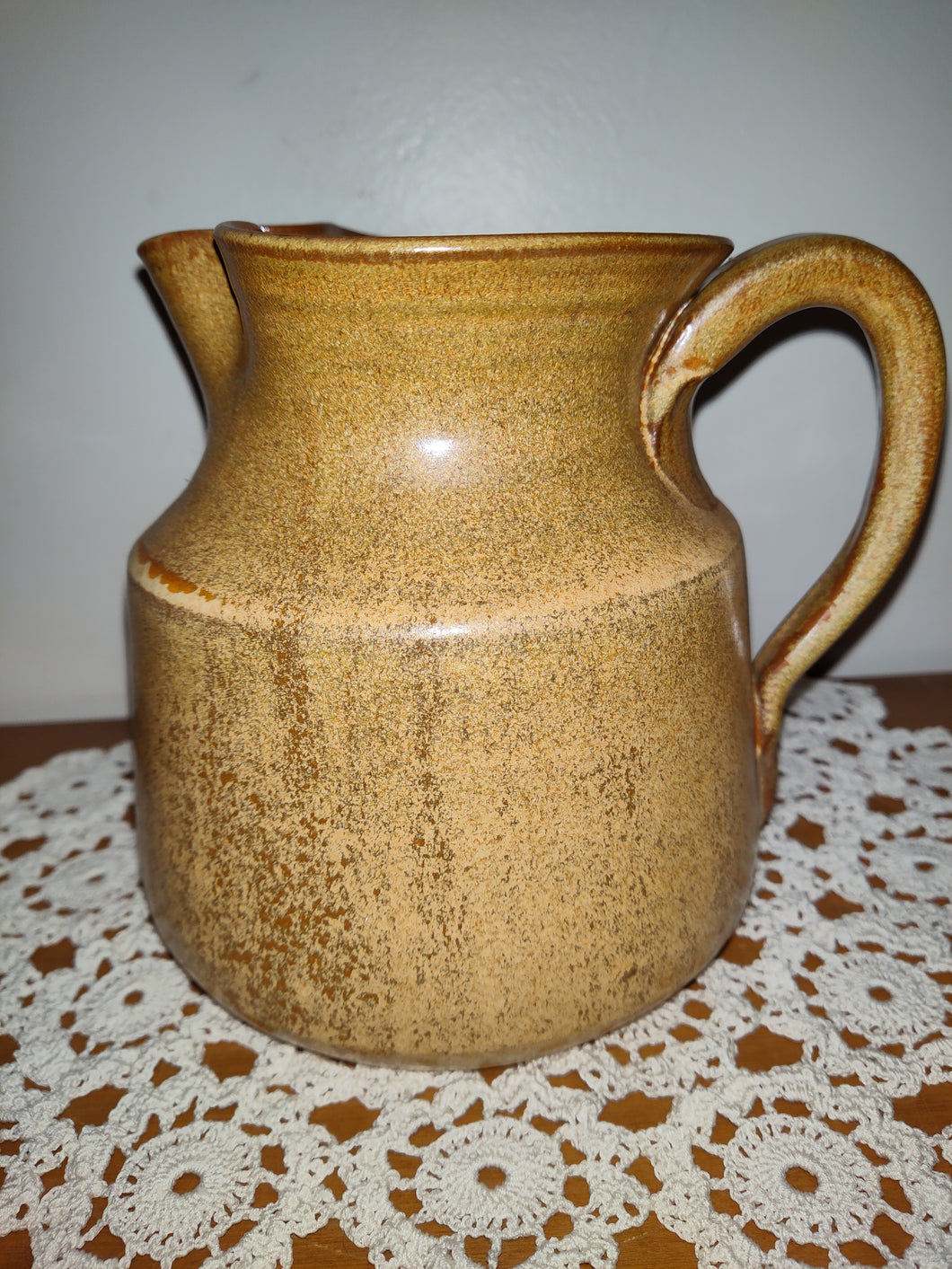 Hand Made Pottery Pitcher