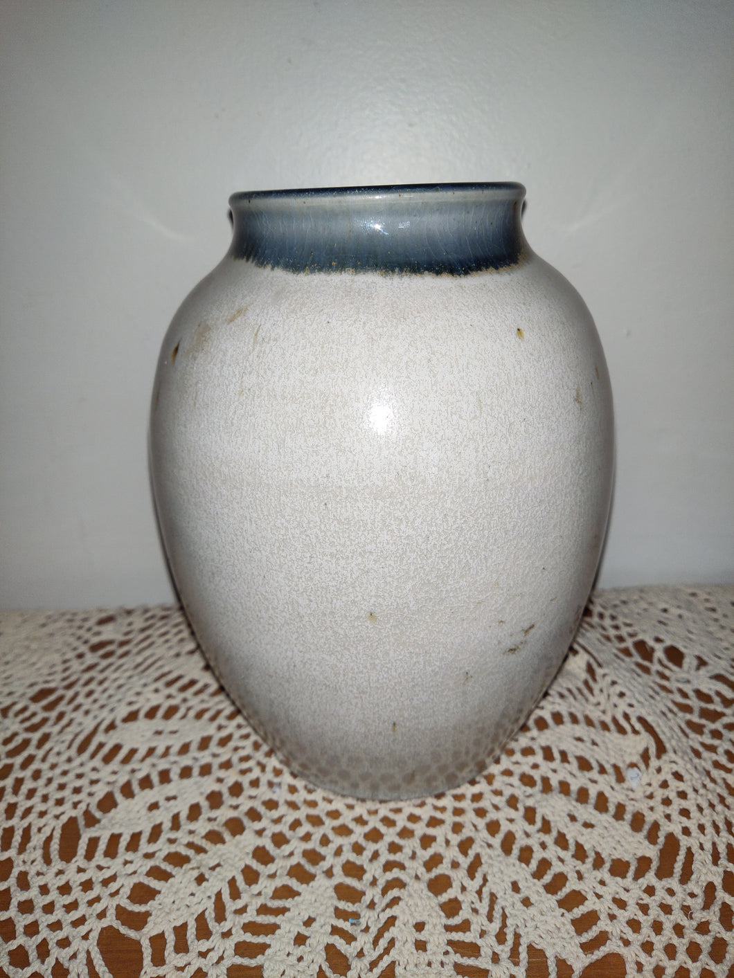 Blue And White Pottery Jug/Vase