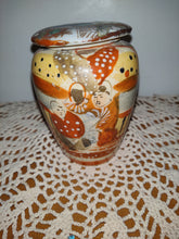 Load image into Gallery viewer, Antique Japanese Satsuma Covered Vase
