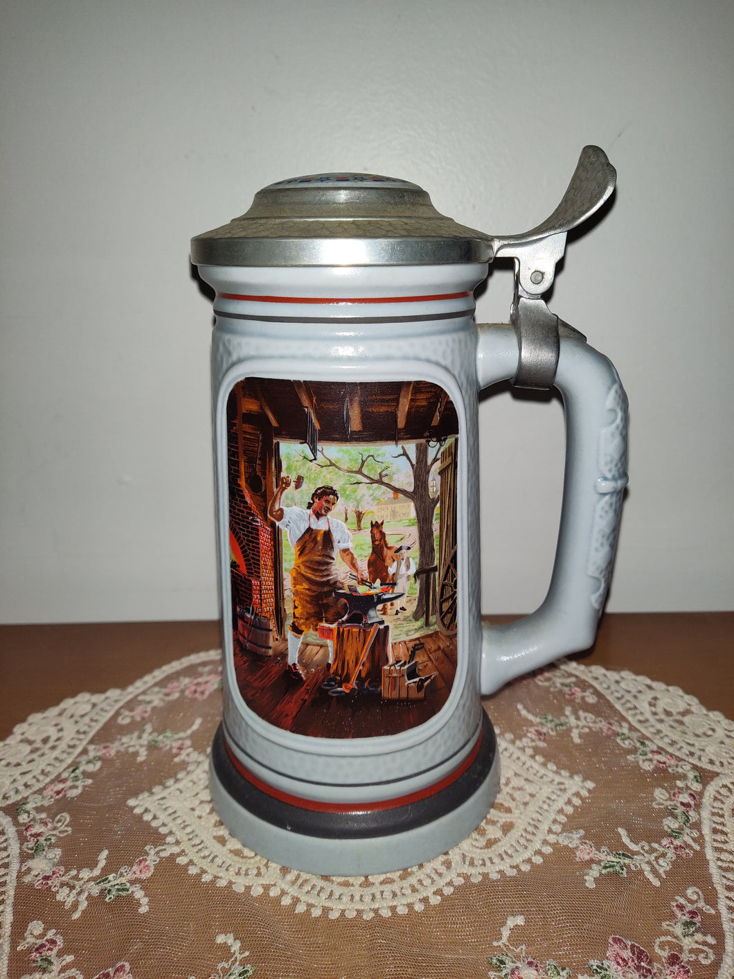 Avon The Building Of America Beer Stein Collection