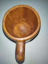 Load image into Gallery viewer, Vintage Hand Carved Wood Tiki Mug
