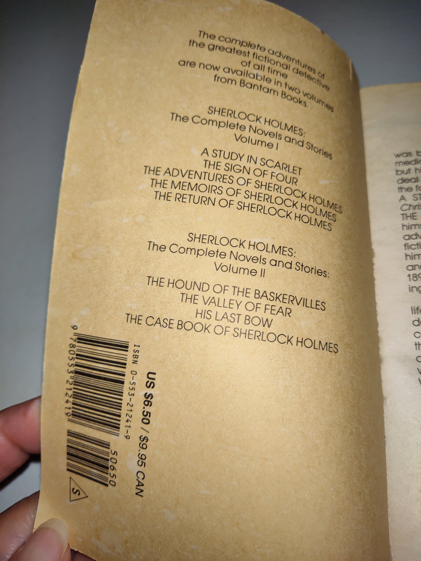 The Complete Sherlock Holmes by Arthur Conan Doyle Paperback